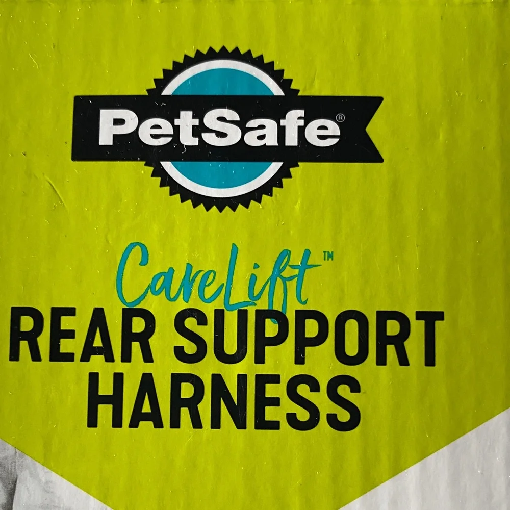 PetSafe Rear Support Harness - Black and White